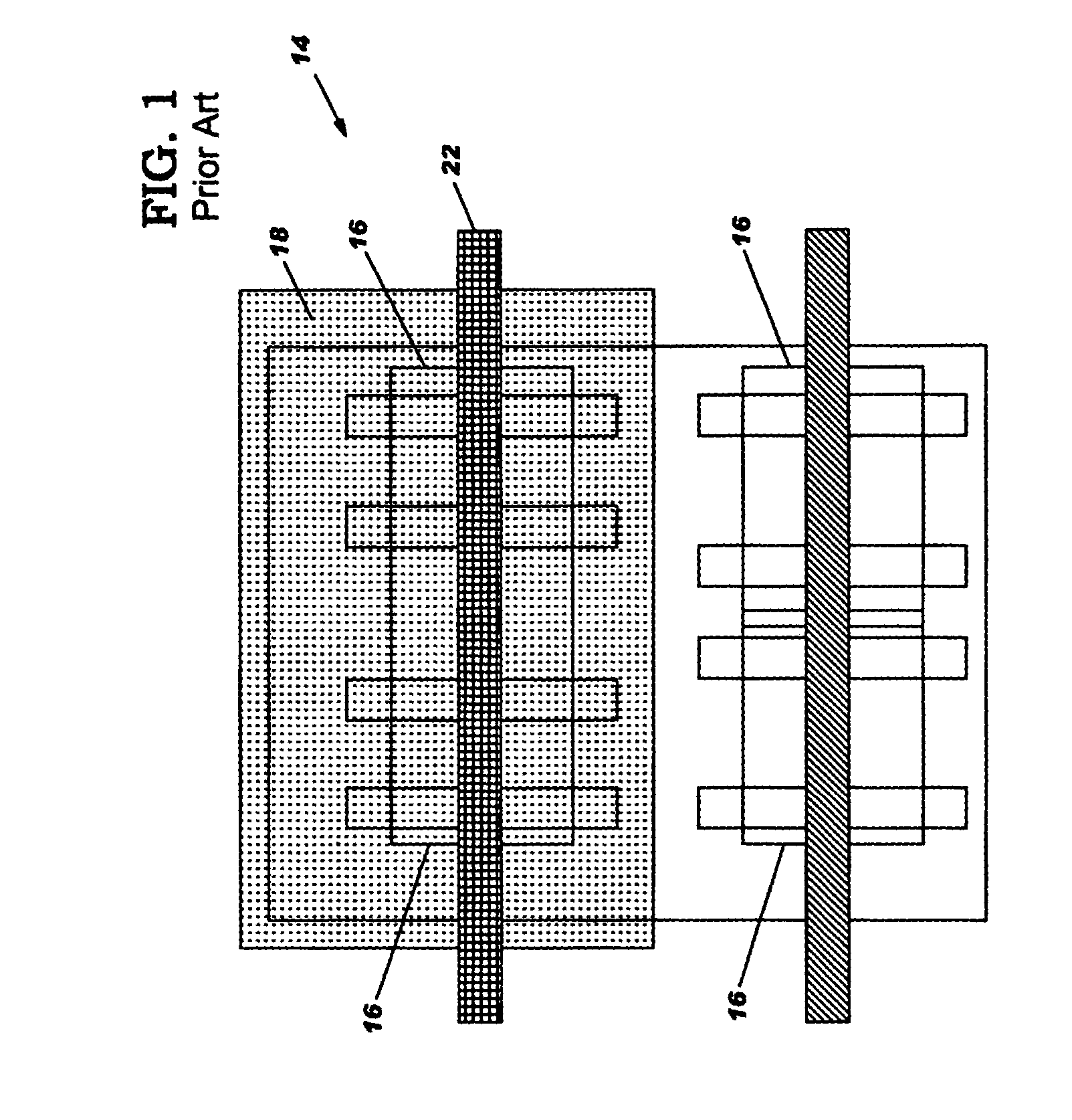 Multiple supply gate array backfill structure
