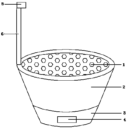 Heat-preserving shell provided with LED (Light-Emitting Diode) lamp for flowerpot