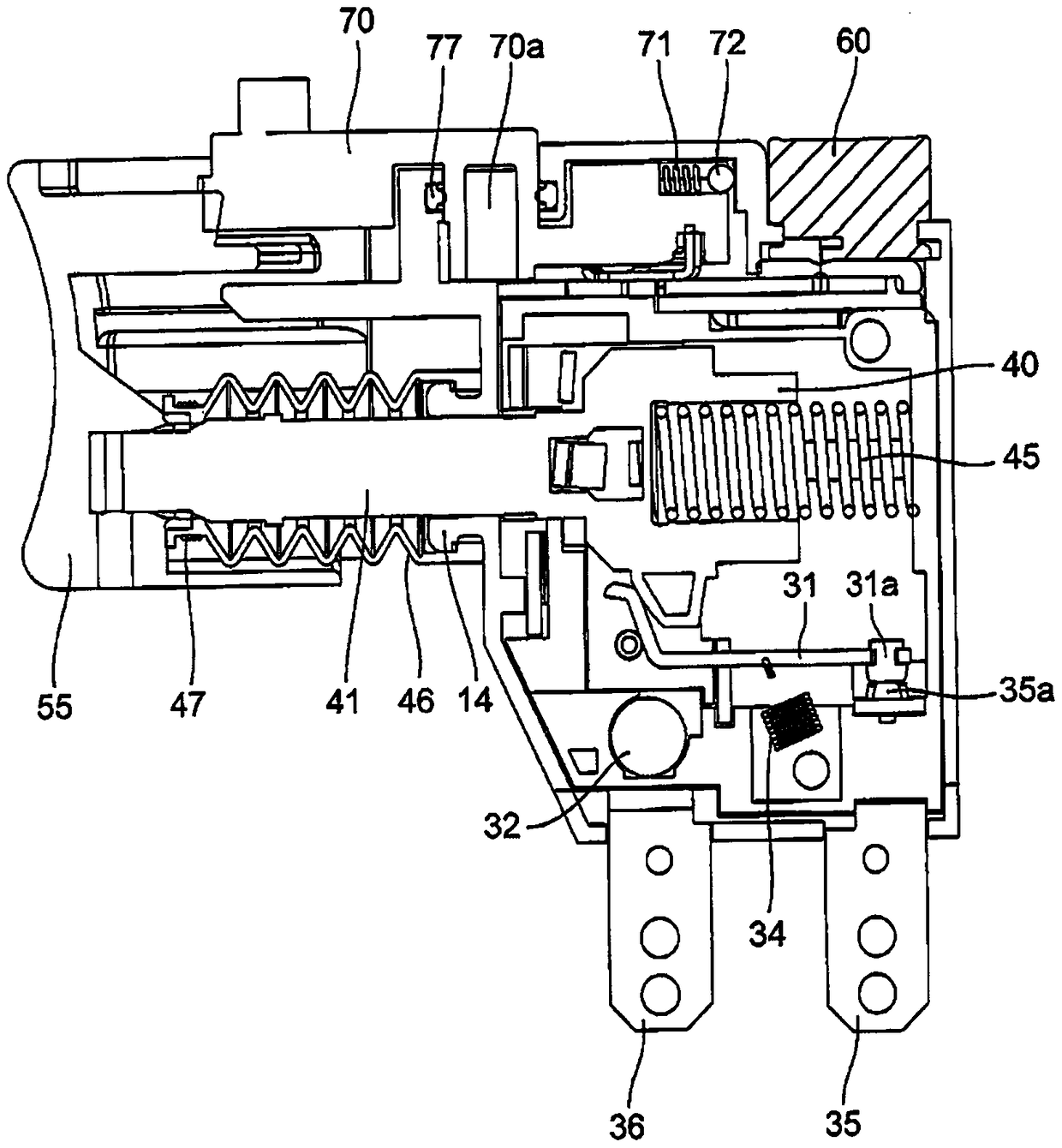 Terminal Connection Structure