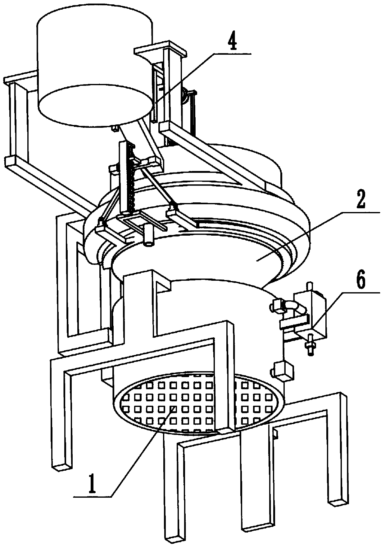 Medical waste pollution-free combustion treatment device