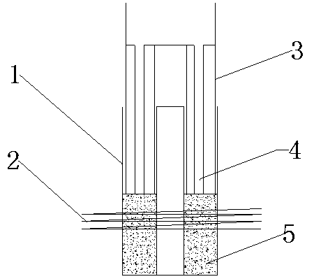 Method for preparing liquid suction core in pressure sintering method