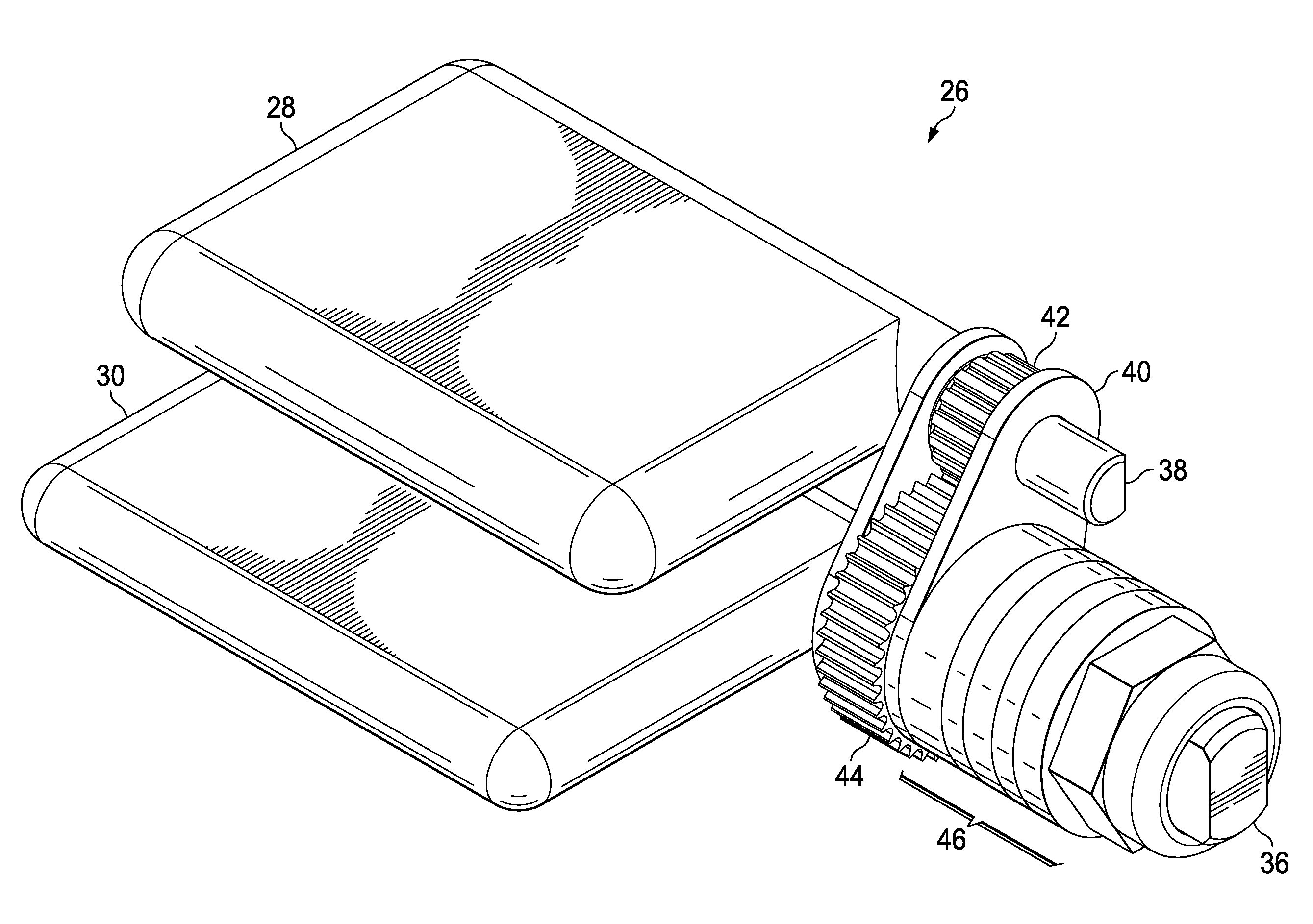 Information Handling System Housing Lid with Synchronized Motion Provided by Unequal Gears