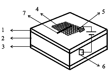 Metal nanowire surface plasma modulator based on grapheme two-dimension material