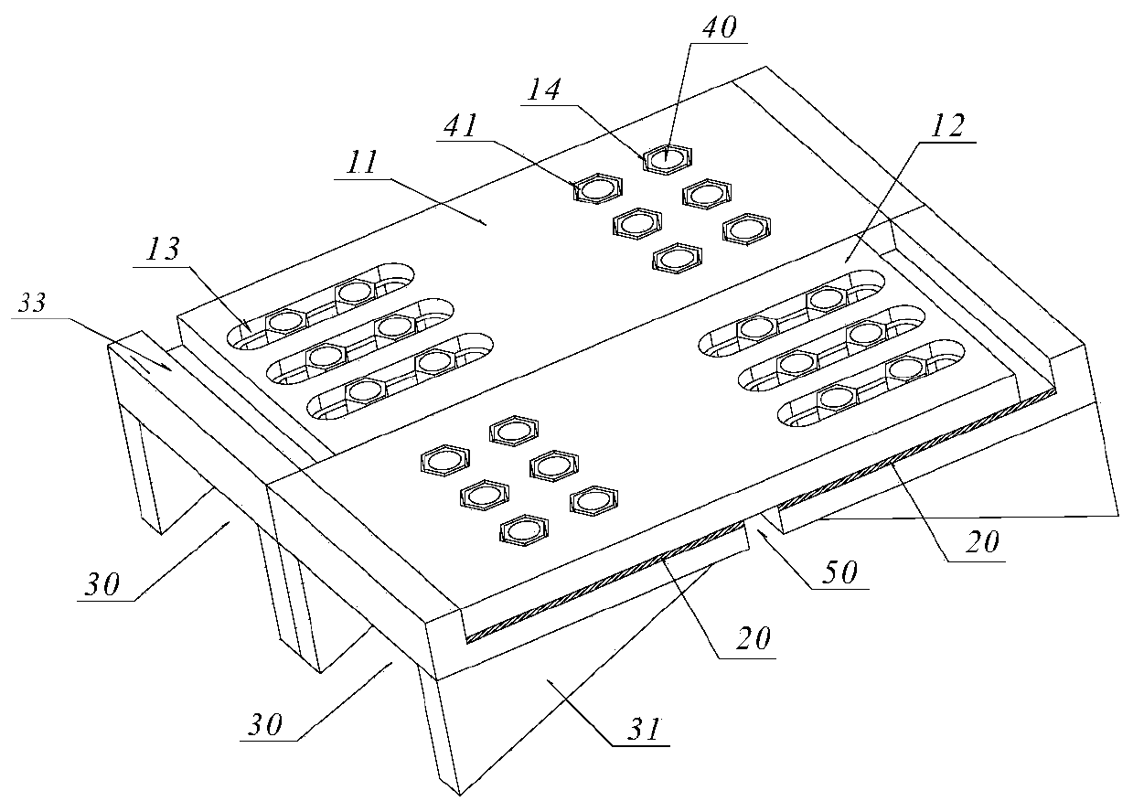 Vibration reduction joint plate for straddle type monorail turnout