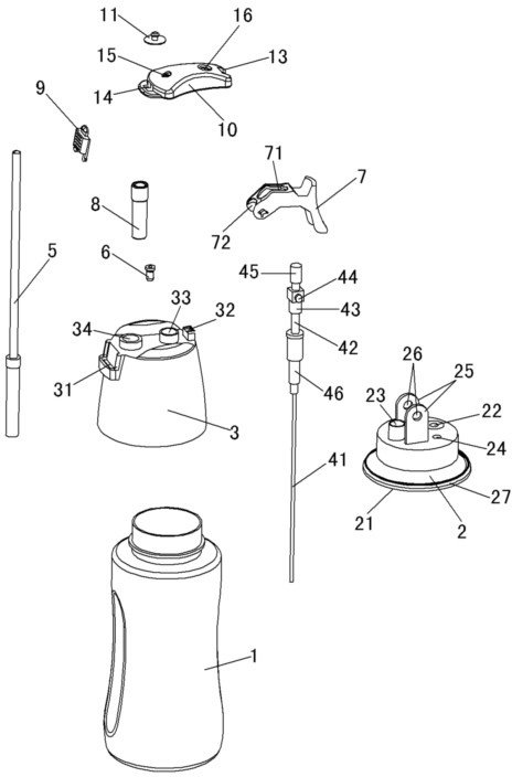 Dual-purpose kettle for water drinking and spraying