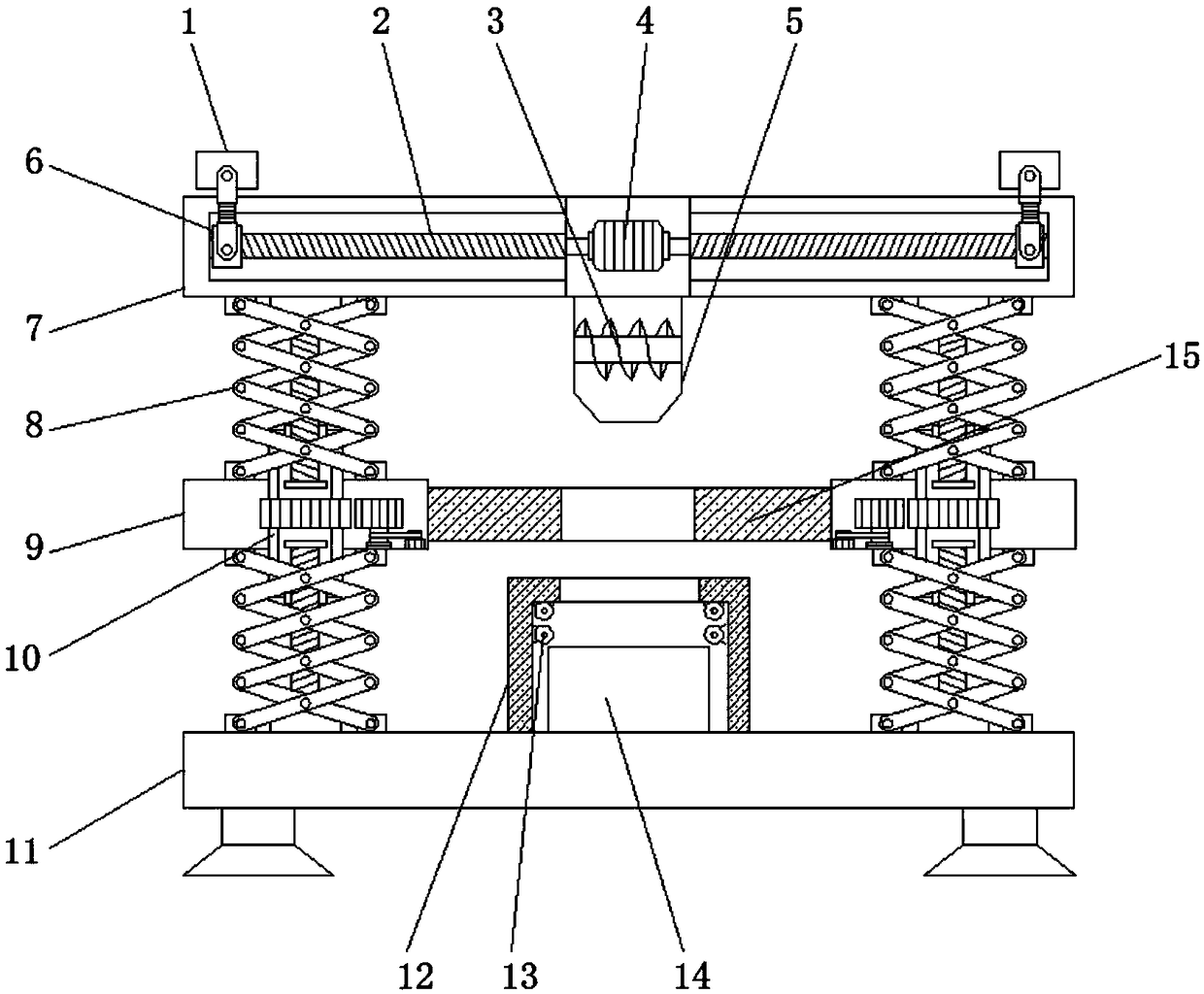 Multifunctional household dining table