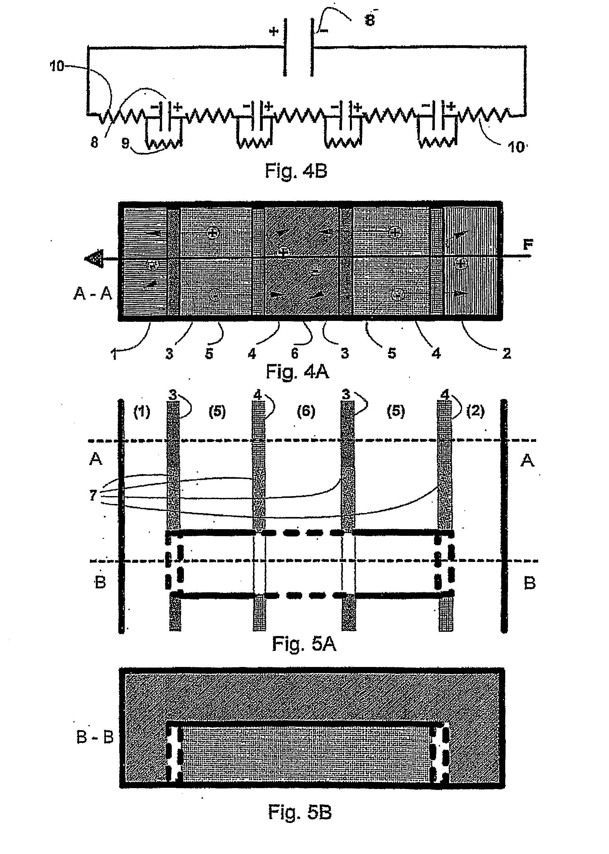 Device for deionizing saline solutions