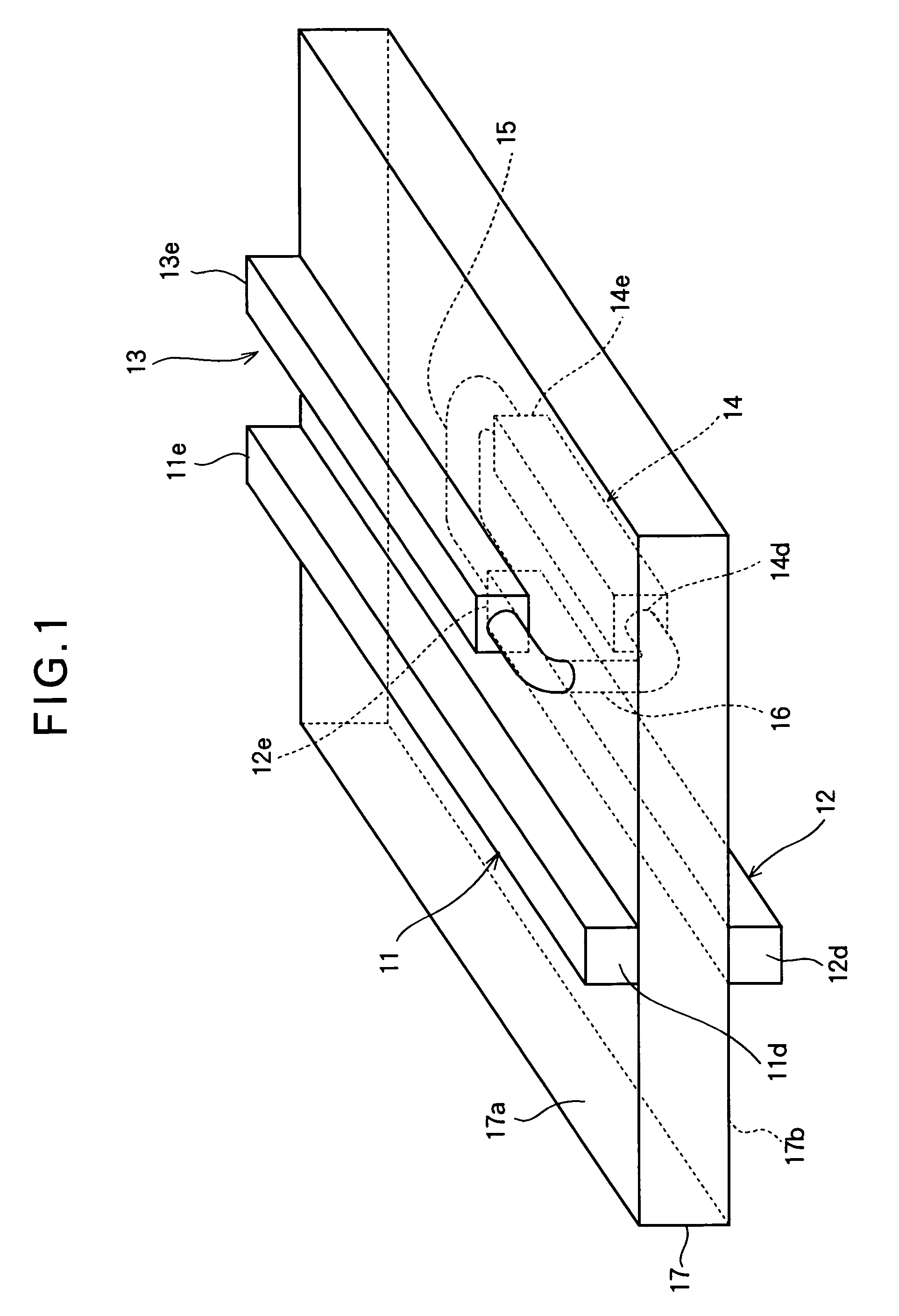 Narrow impedance conversion device