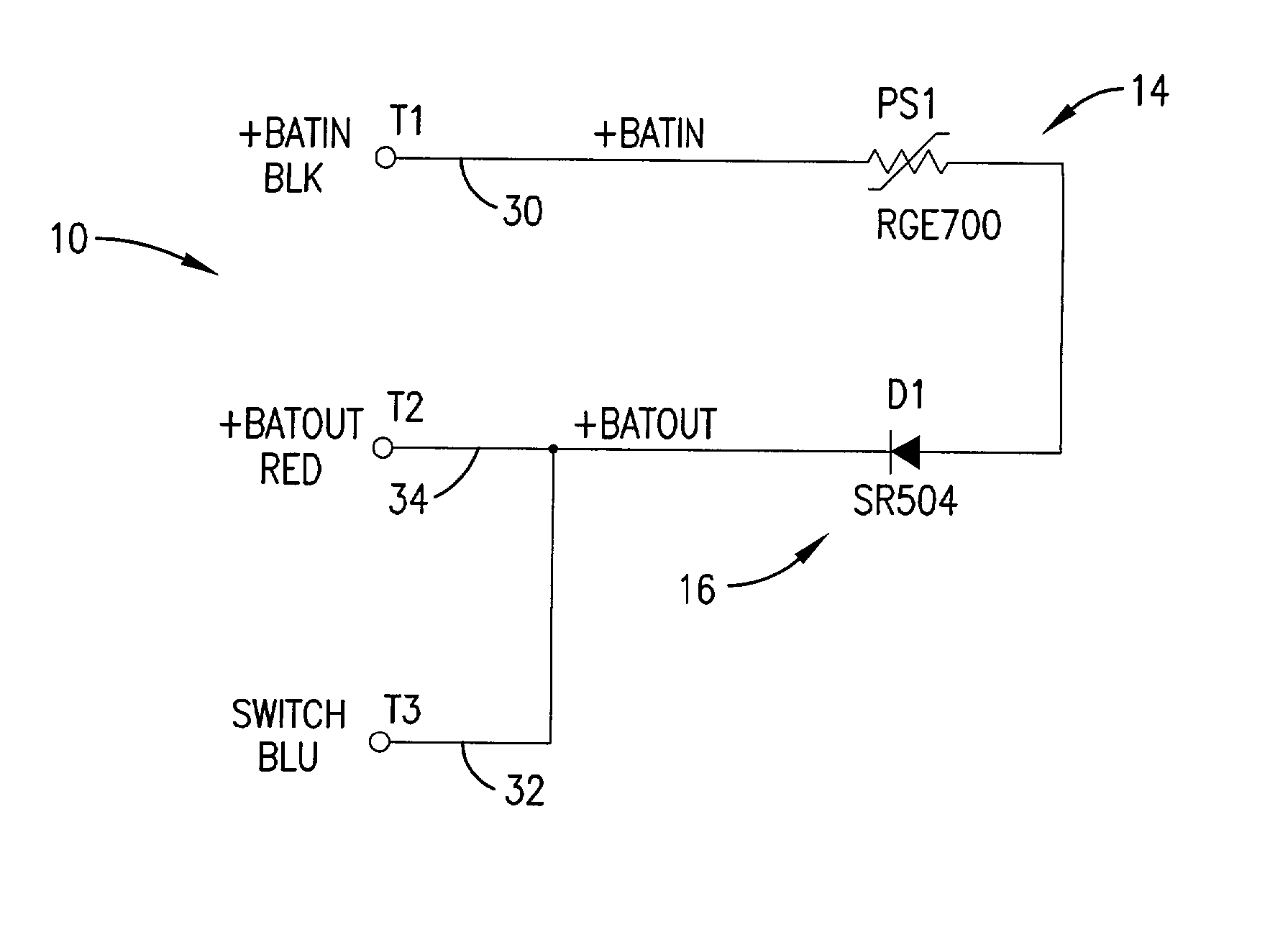 Battery charger protection circuit