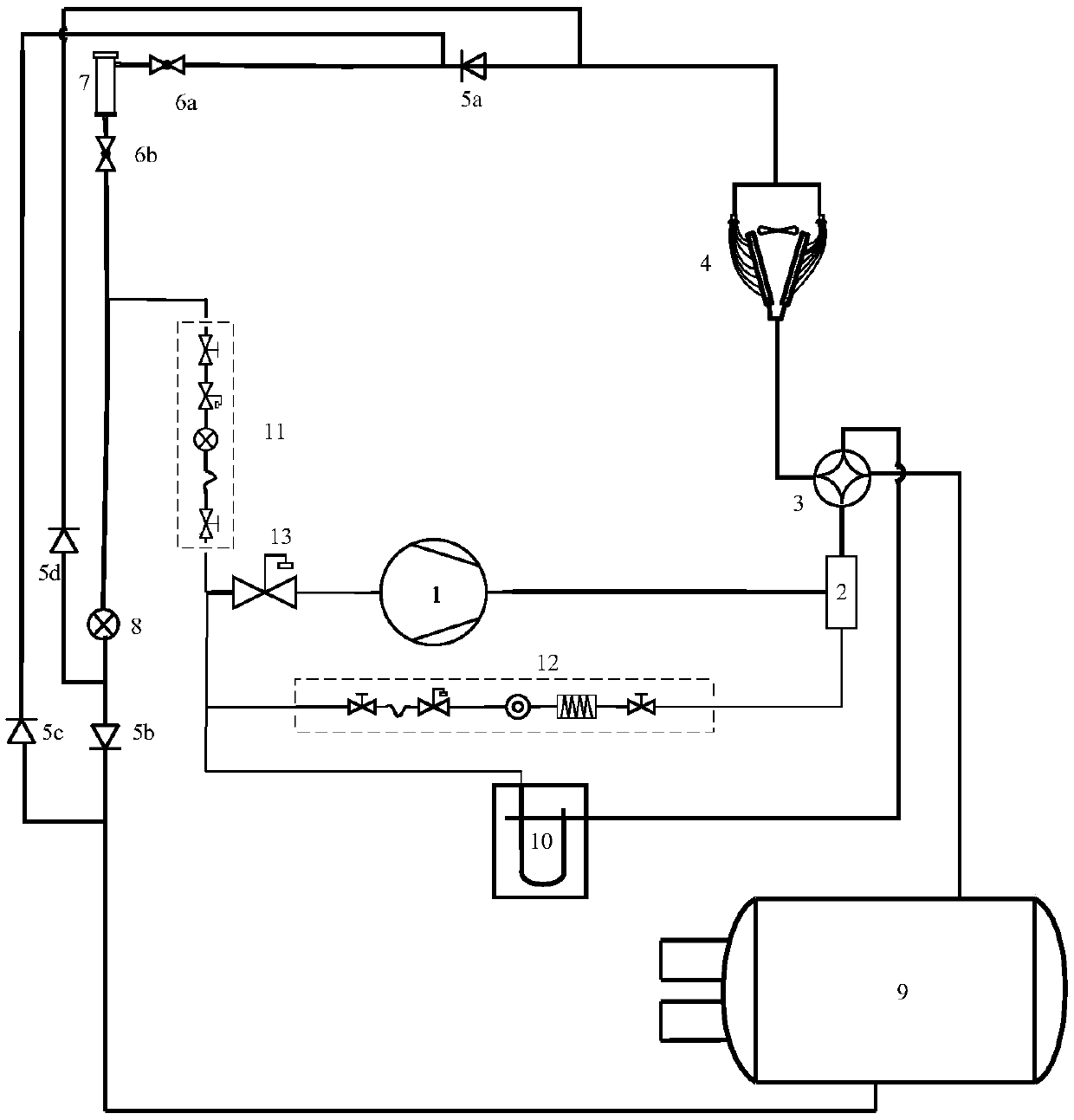 Control system, control method and air-conditioning system for preventing air-conditioning compressor liquid shock