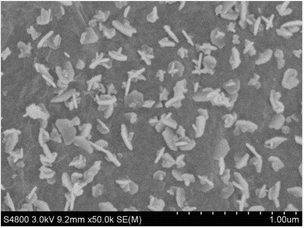 Preparation method of FeS/RGO nano composite sodium-ion battery negative electrode material