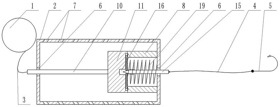 automatic fishing hook