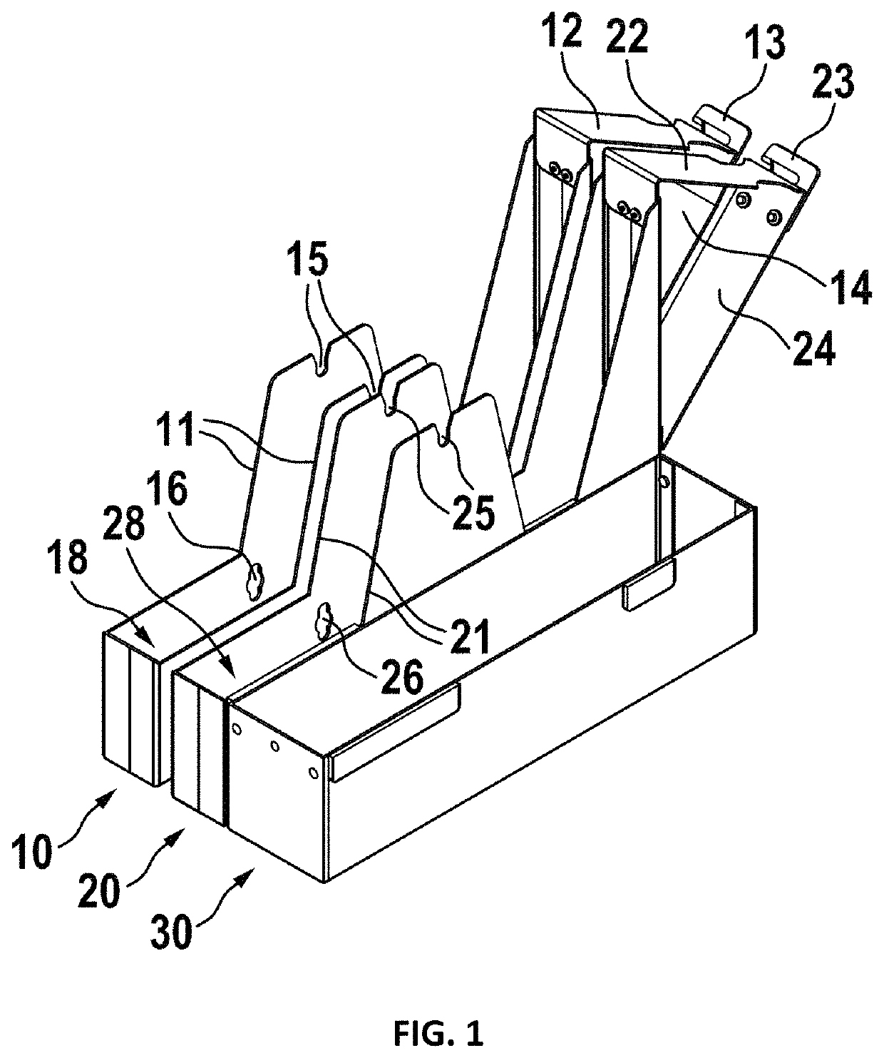 Manually operated balancing weight dispenser