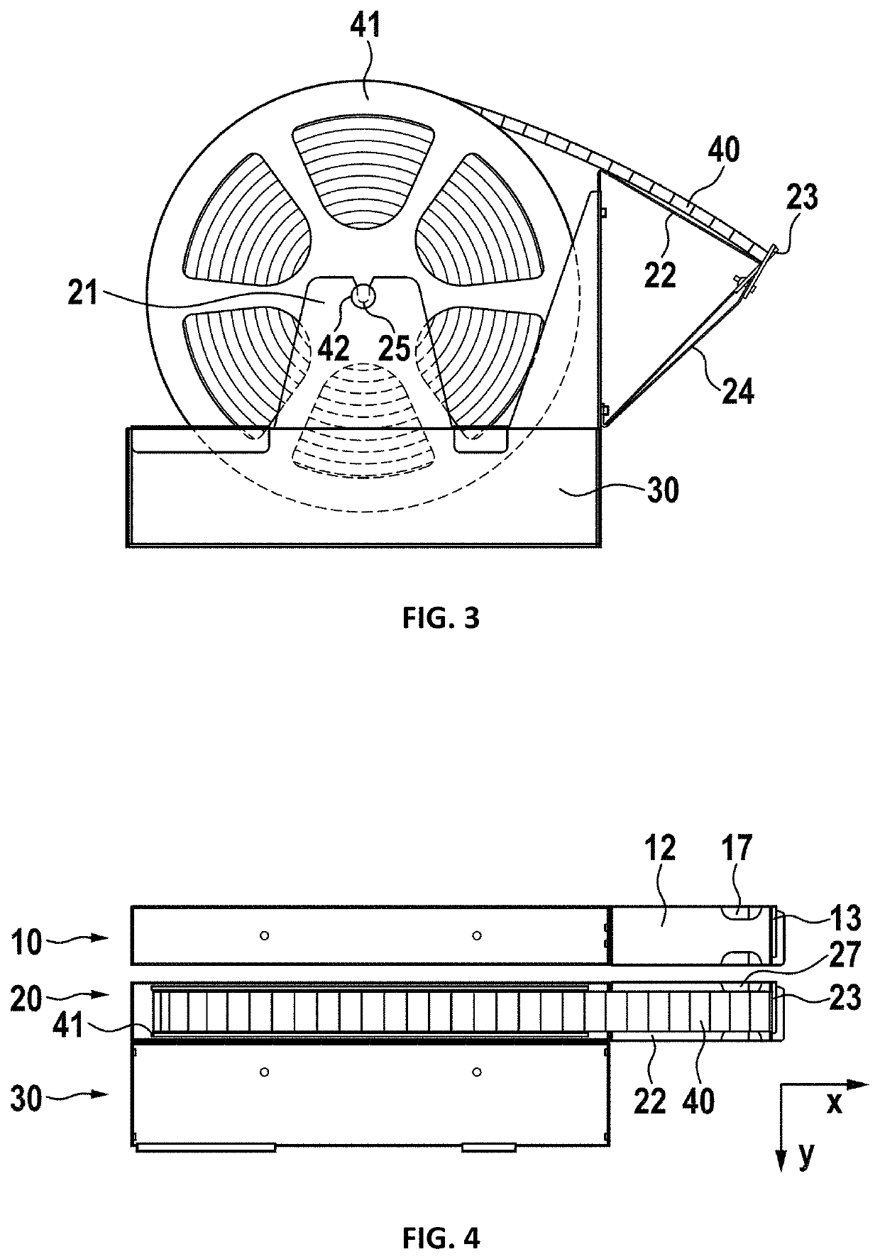 Manually operated balancing weight dispenser