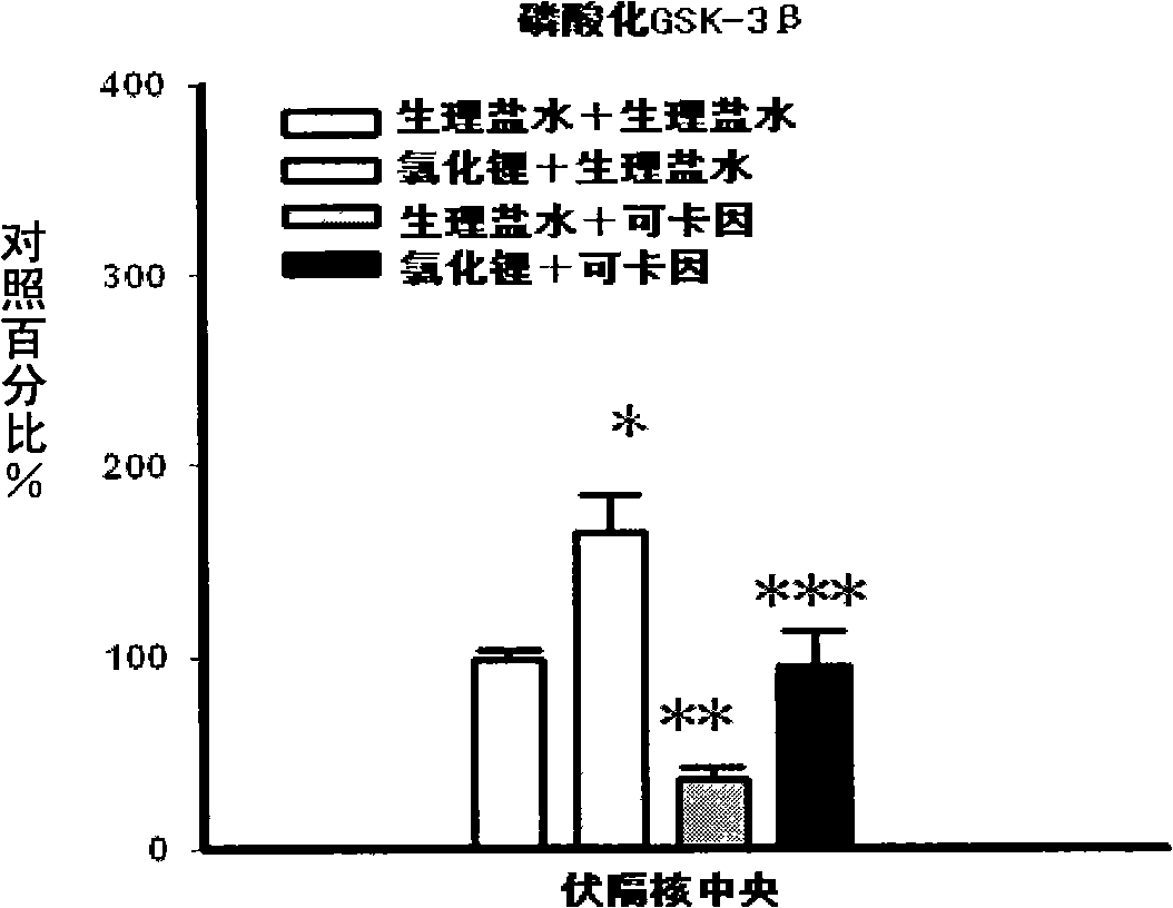 Use of lithium salt in preparing medicine for treating addict to psychostimulant