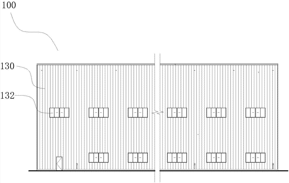 Totally-enclosed type green construction fence and construction method thereof