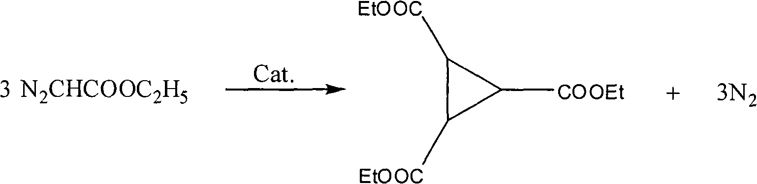 Preparation method of 1,2,3-cyclopropyl tricarboxylate