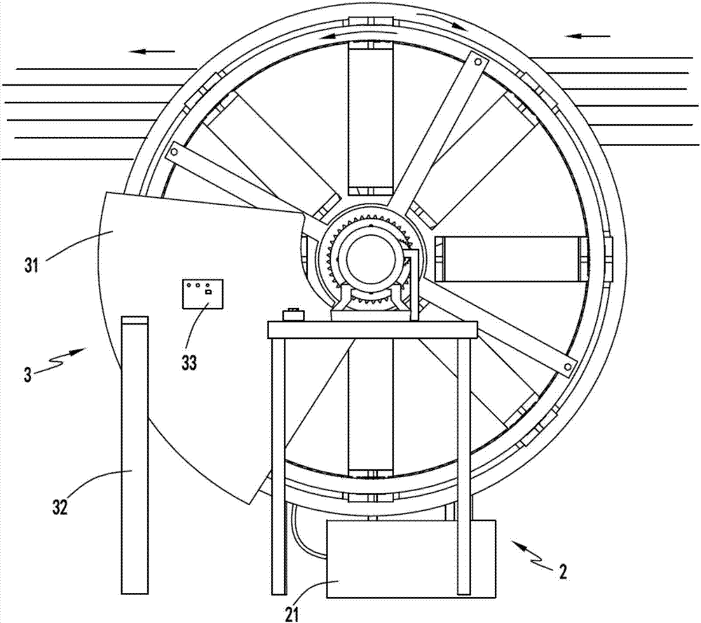 Slurry-scraping equipment with preheating function