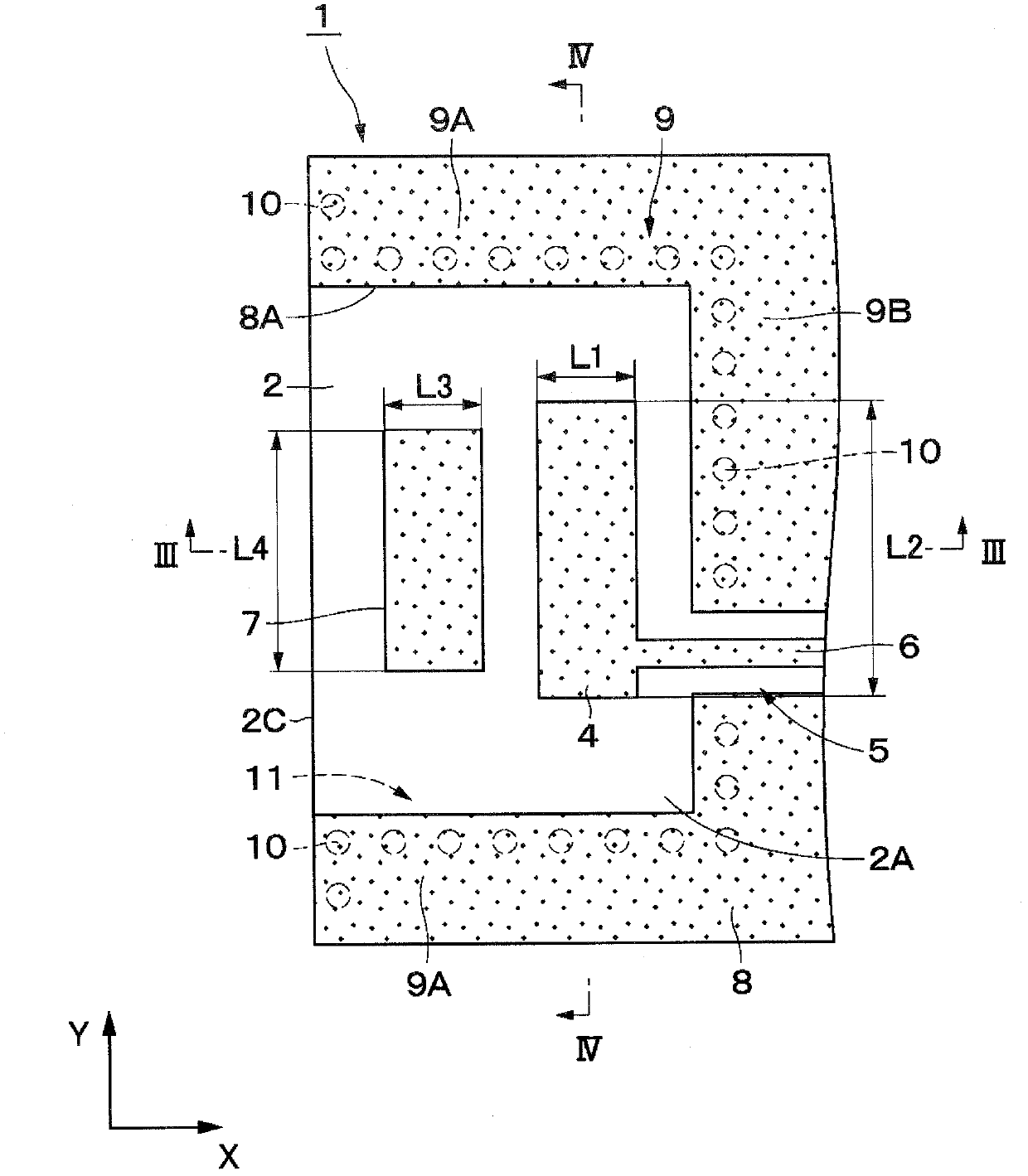 Horizontal radiation antenna