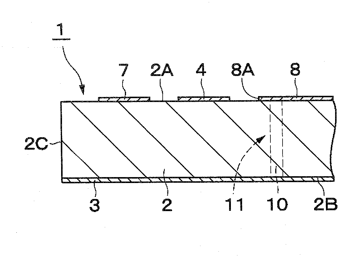 Horizontal radiation antenna