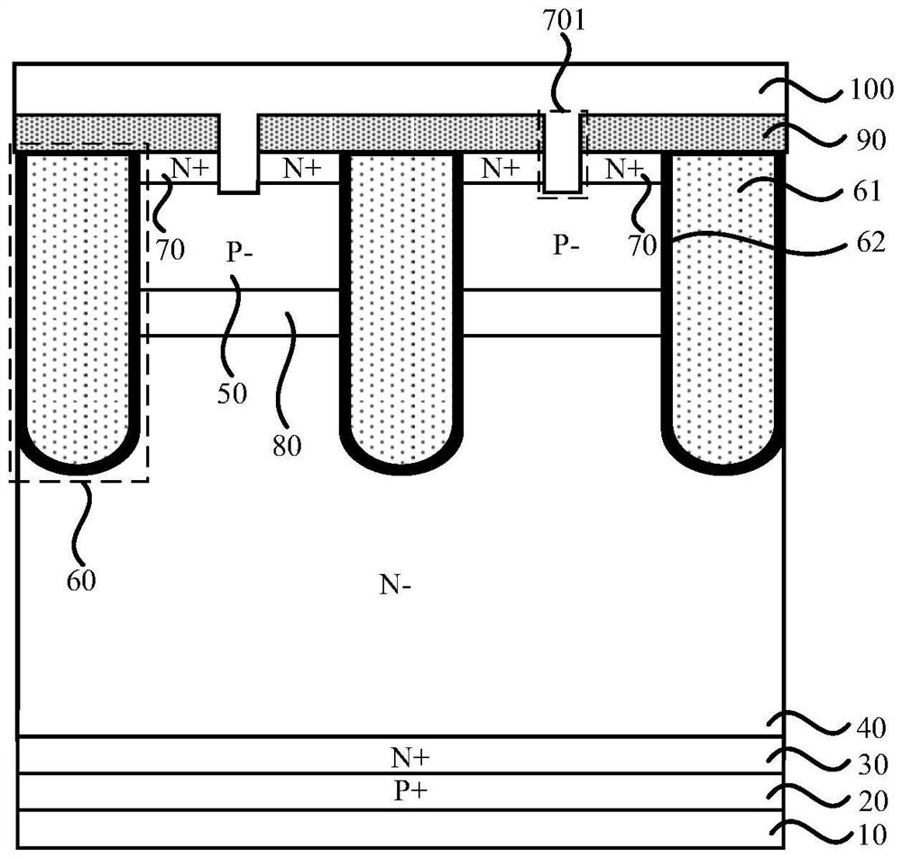 Carrier storage trench gate IGBT (Insulated Gate Bipolar Translator)