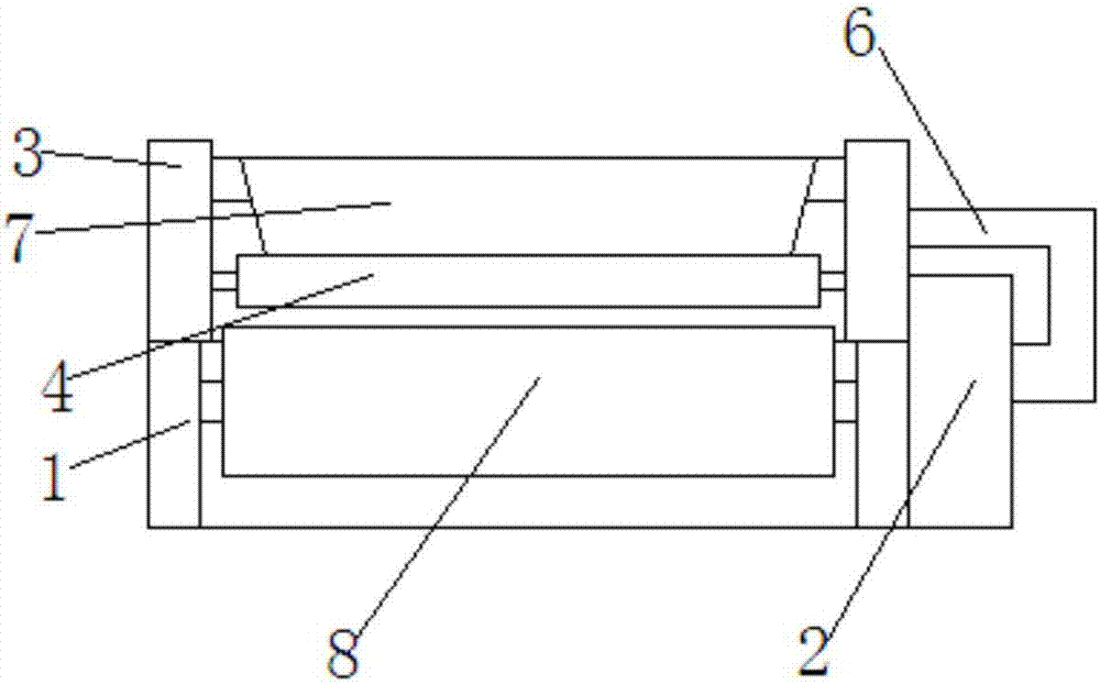 Production process and equipment of waterproof and anti-cracking polypropylene base cloth