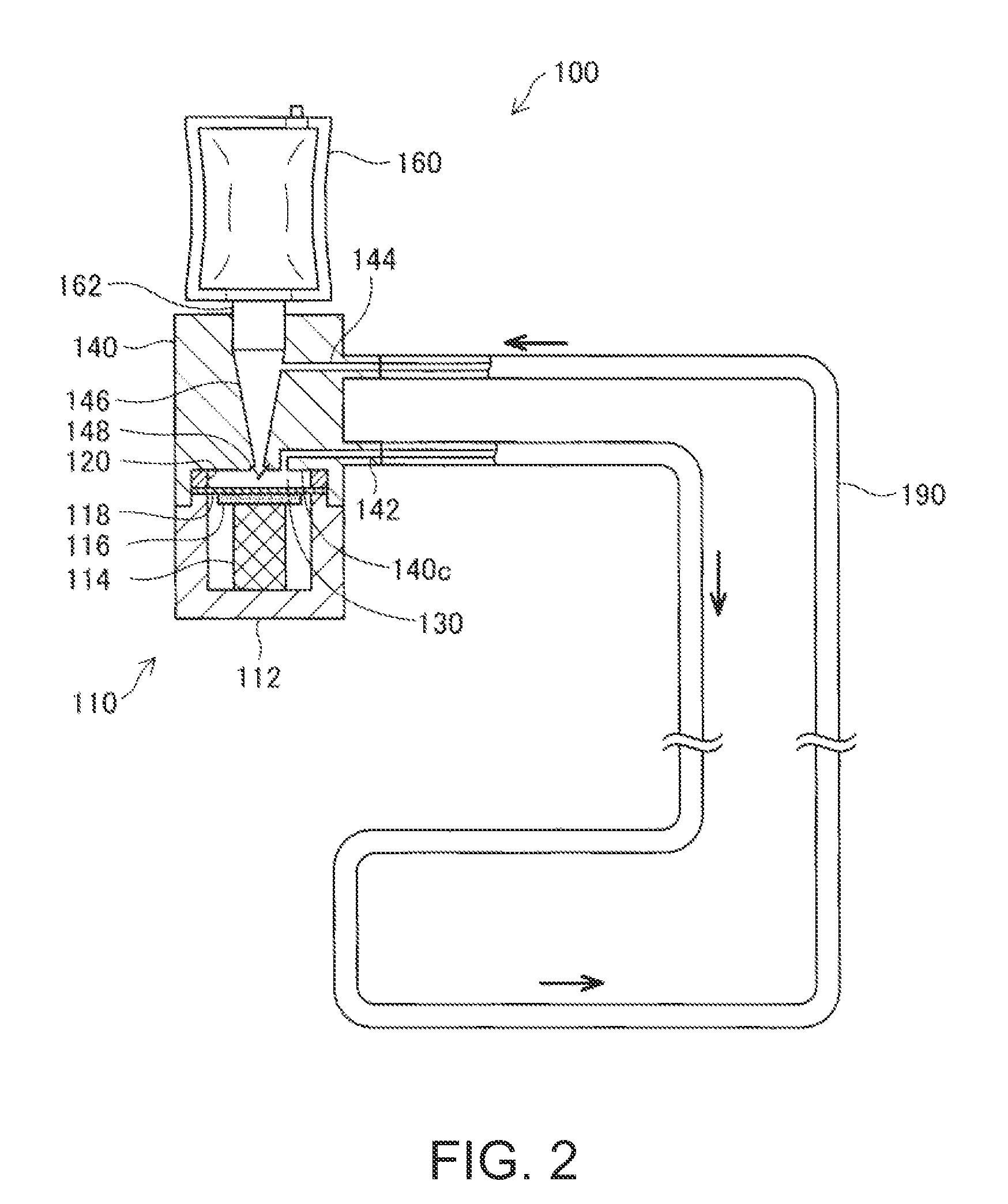 Liquid circulating device and medical apparatus