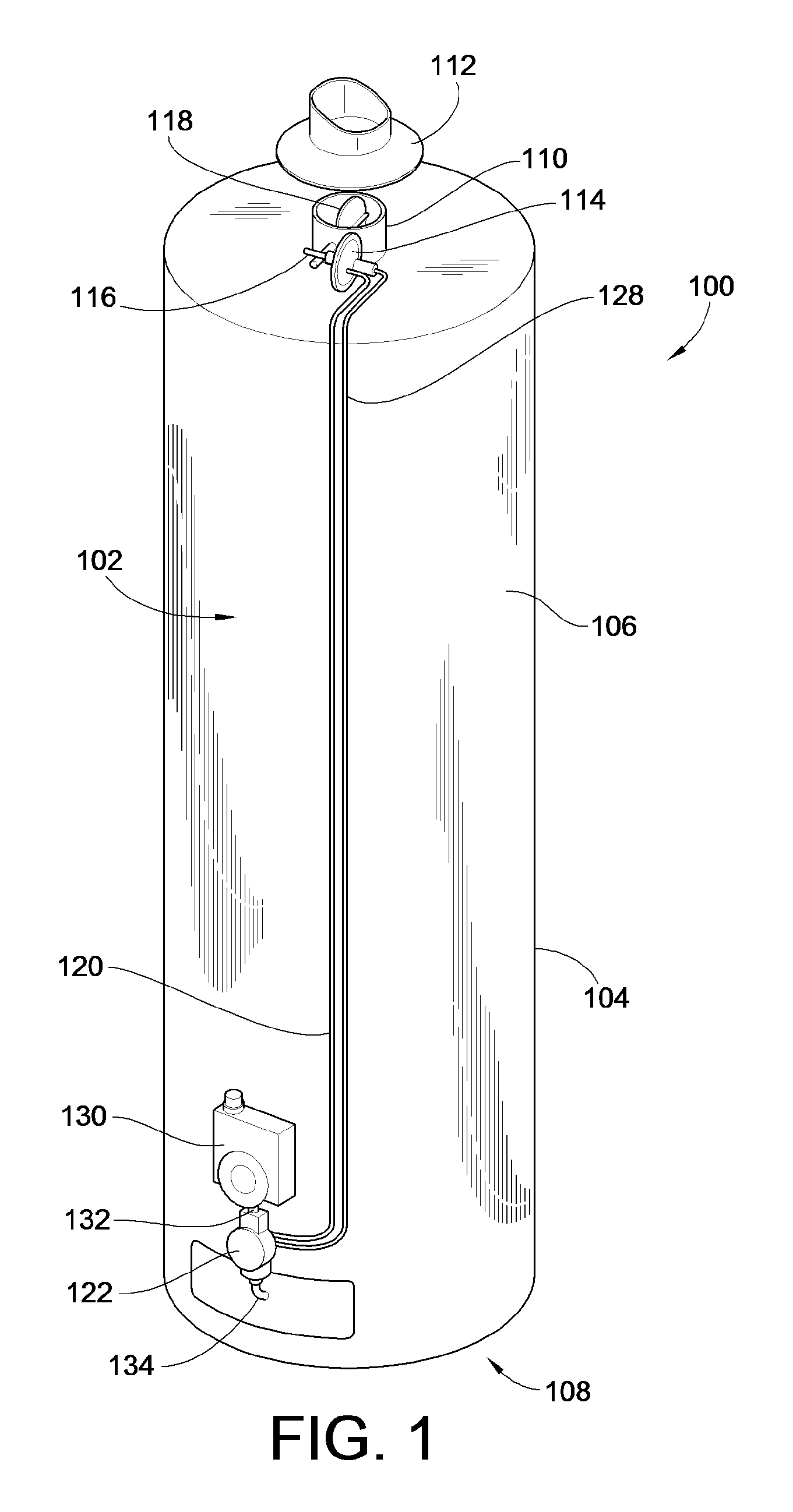 System and Method to Reduce Standby Energy Loss in a Gas Burning Appliance