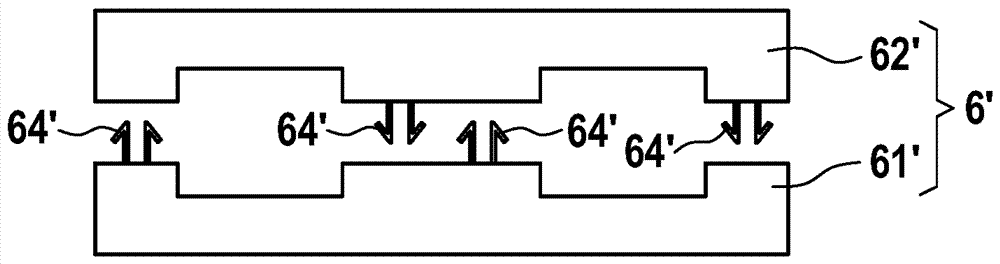 Battery cell with plastic component, and battery