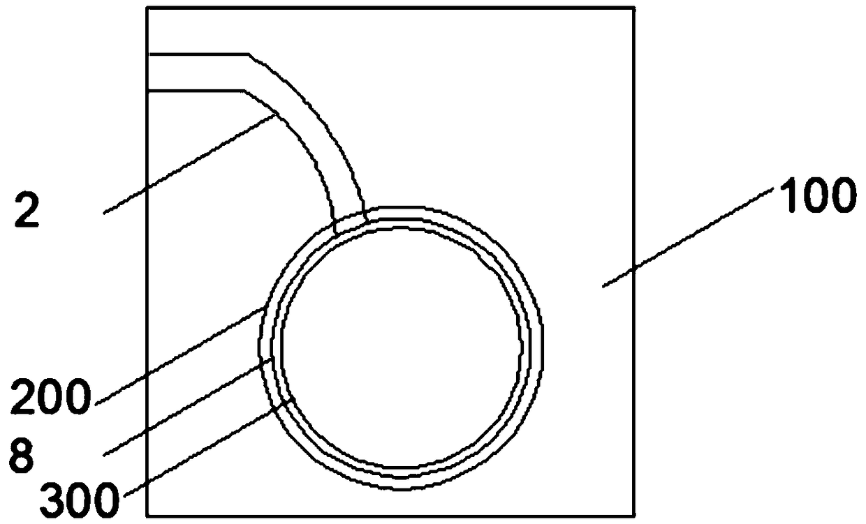 Seal ring for roller washing machine
