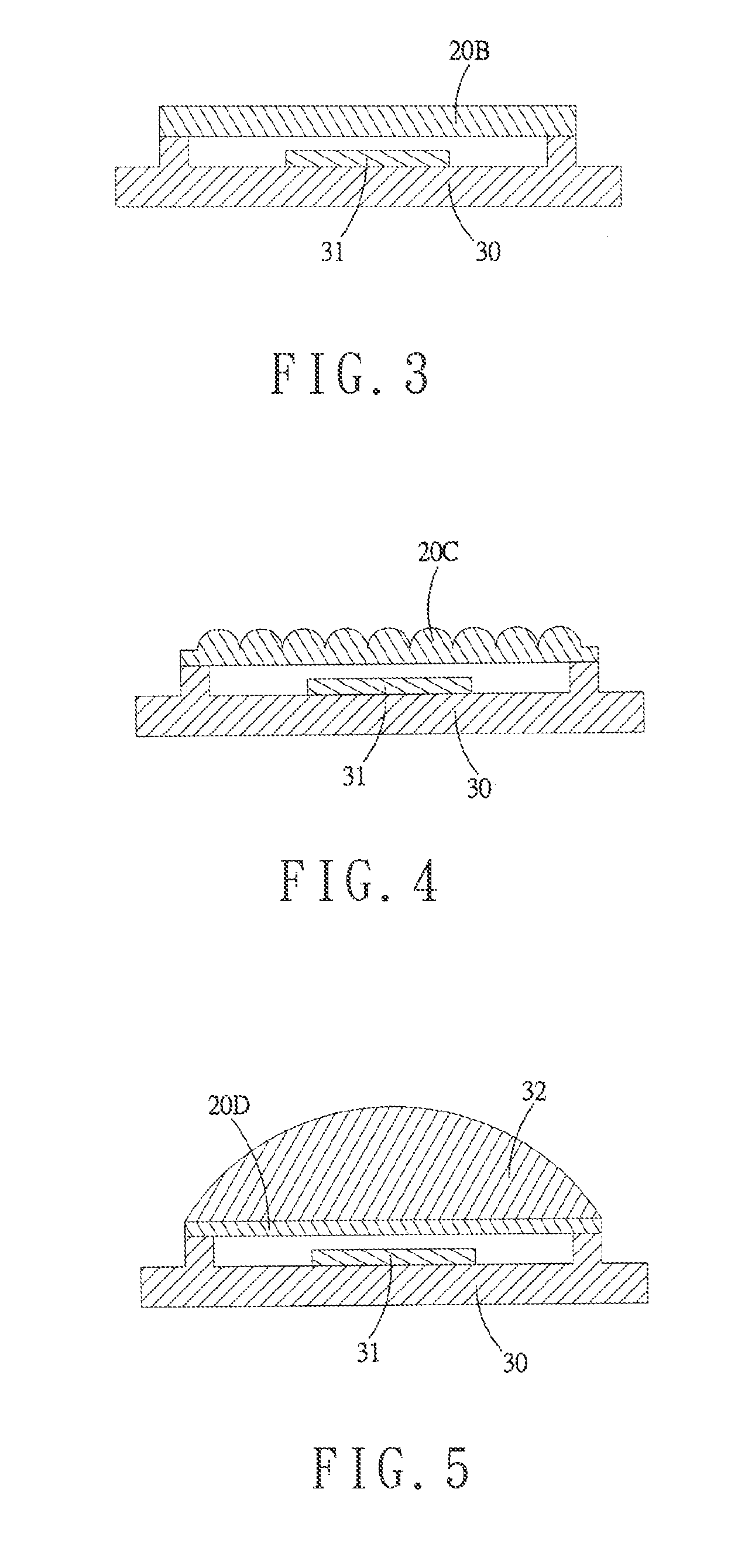 Method for producing a low temperature glass phosphor lens and a lens produced by the same