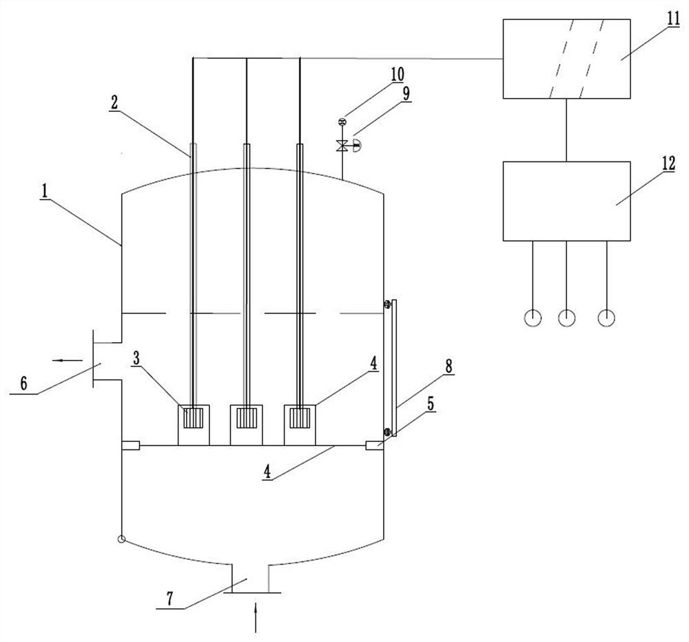 An adjustable voltage electrode type water heating equipment
