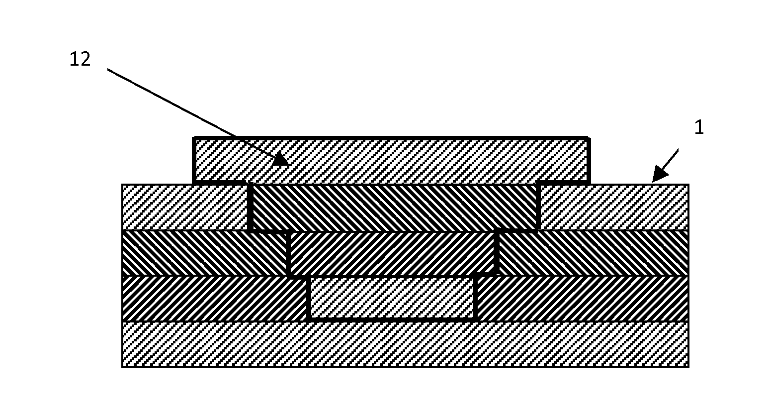 Method for repairing a wall consisting of a plurality of layers