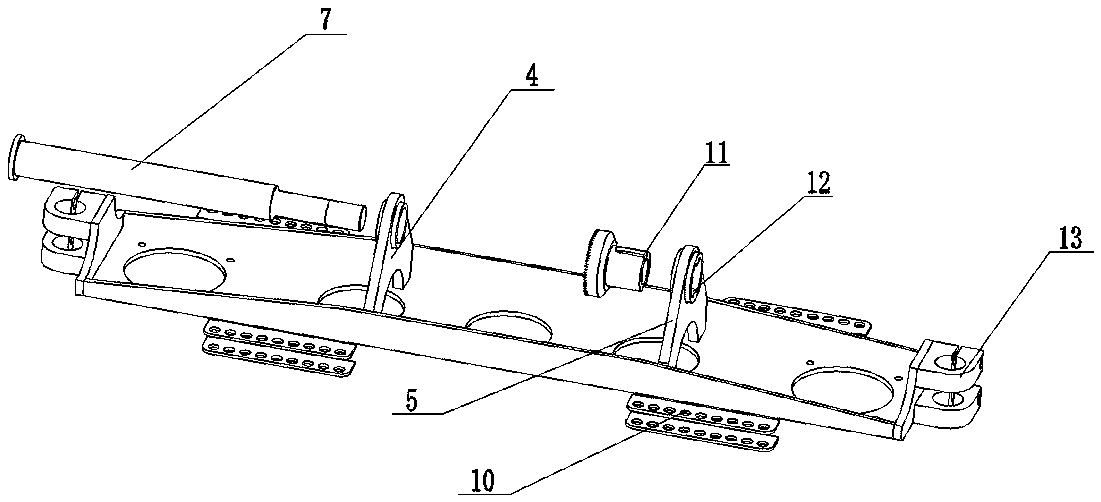 A reversible road guardrail cleaning device