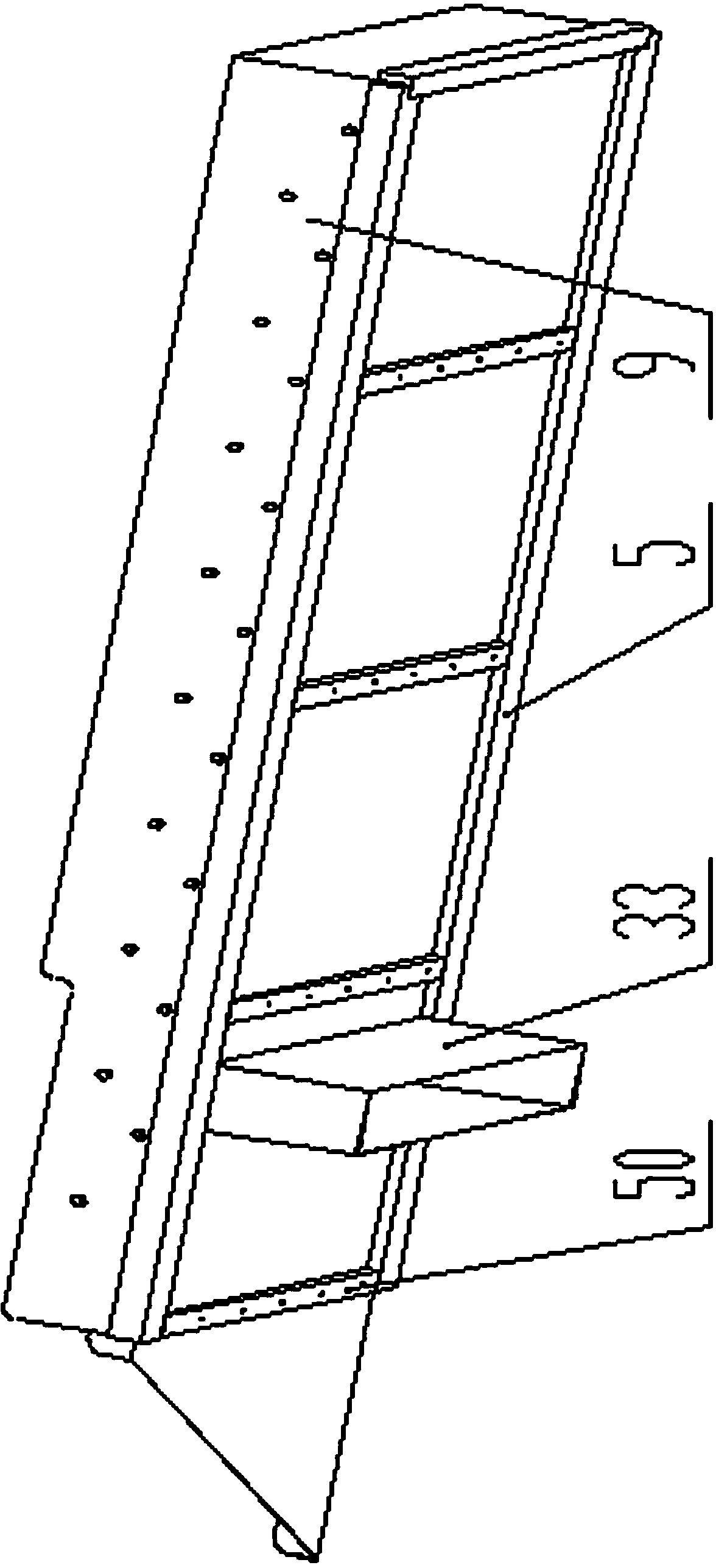 Device for sorting and recycling broken cigarette paper and tobacco powder in tobacco shreds