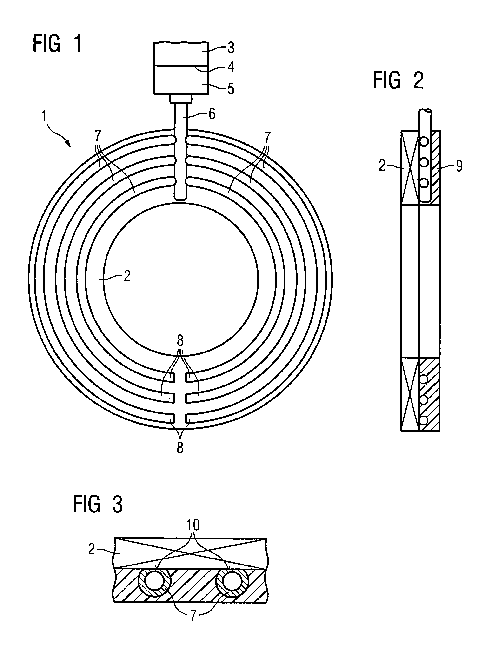 Device for generating a pulsed magnetic field