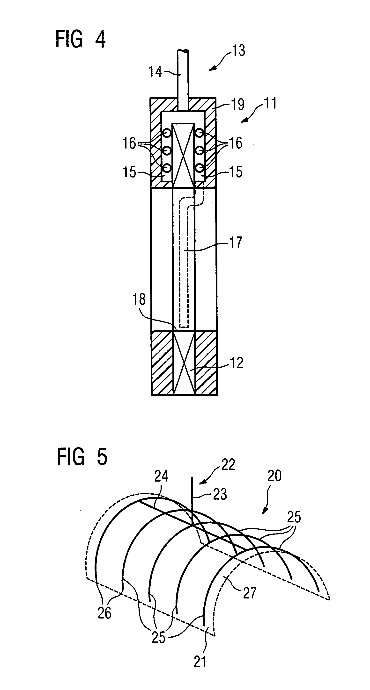 Device for generating a pulsed magnetic field