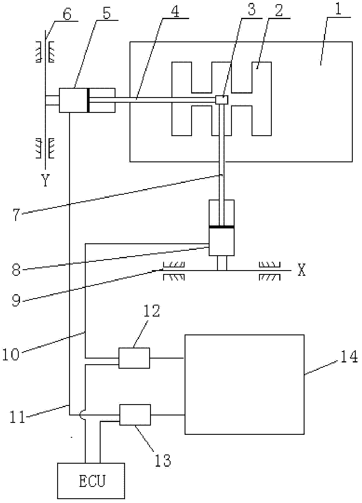 Automatic speed changing method based on manual gearbox and system