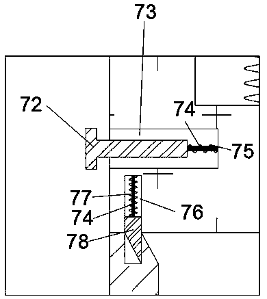 Mobile phone screen cleaning and automatic film pasting device