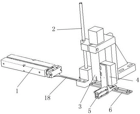 Magnetic pole marking and detecting and stacking device