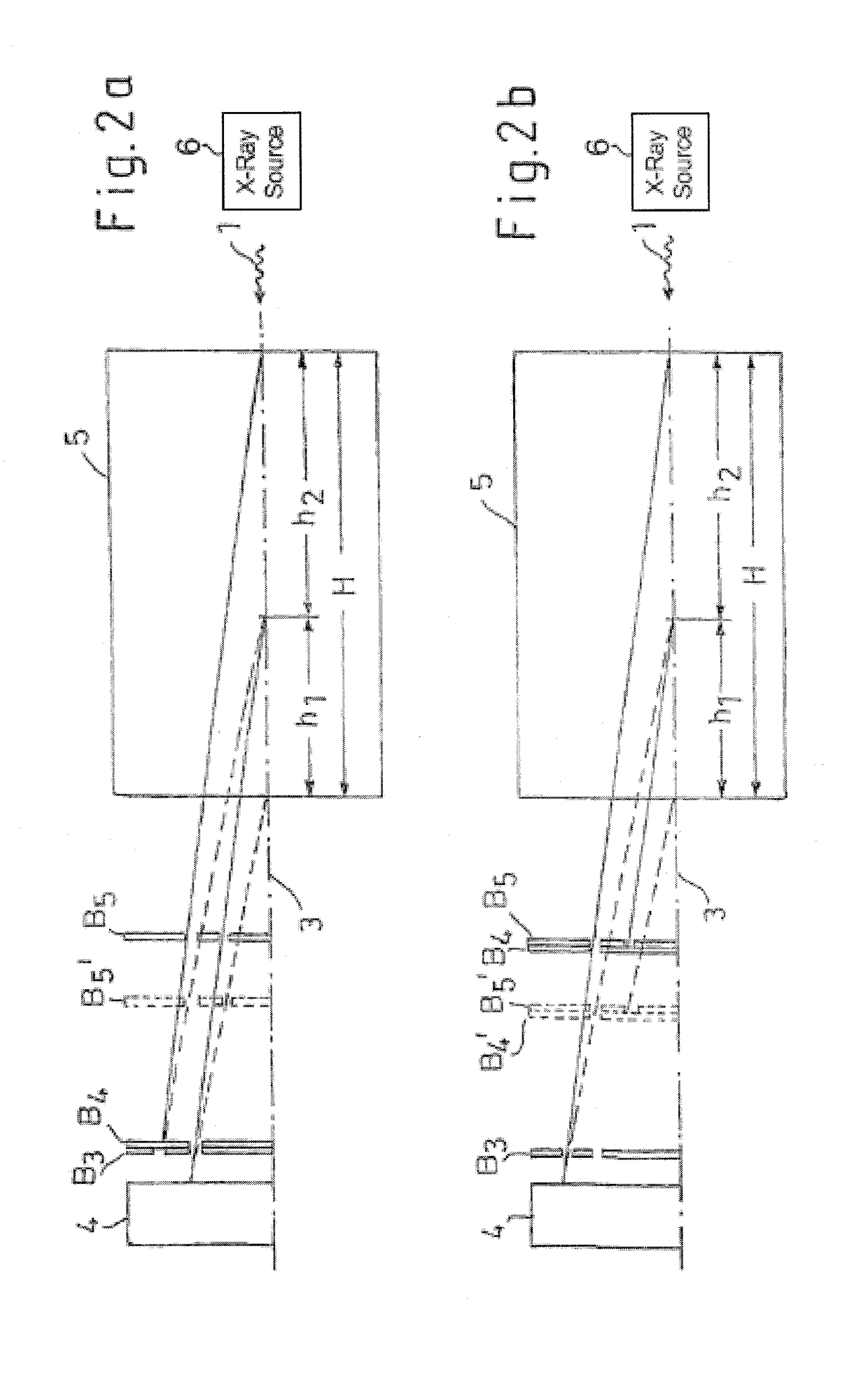 Collimator with an adjustable focal length