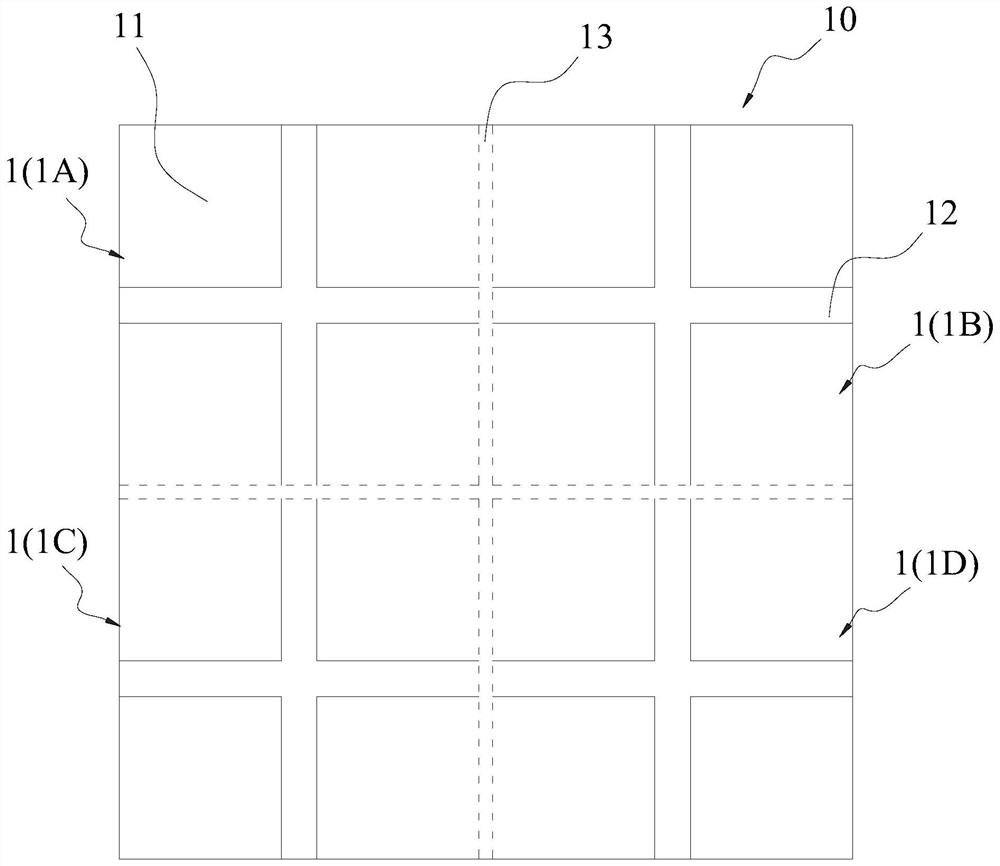 Preparation method of LED lamp bead with built-in drive IC