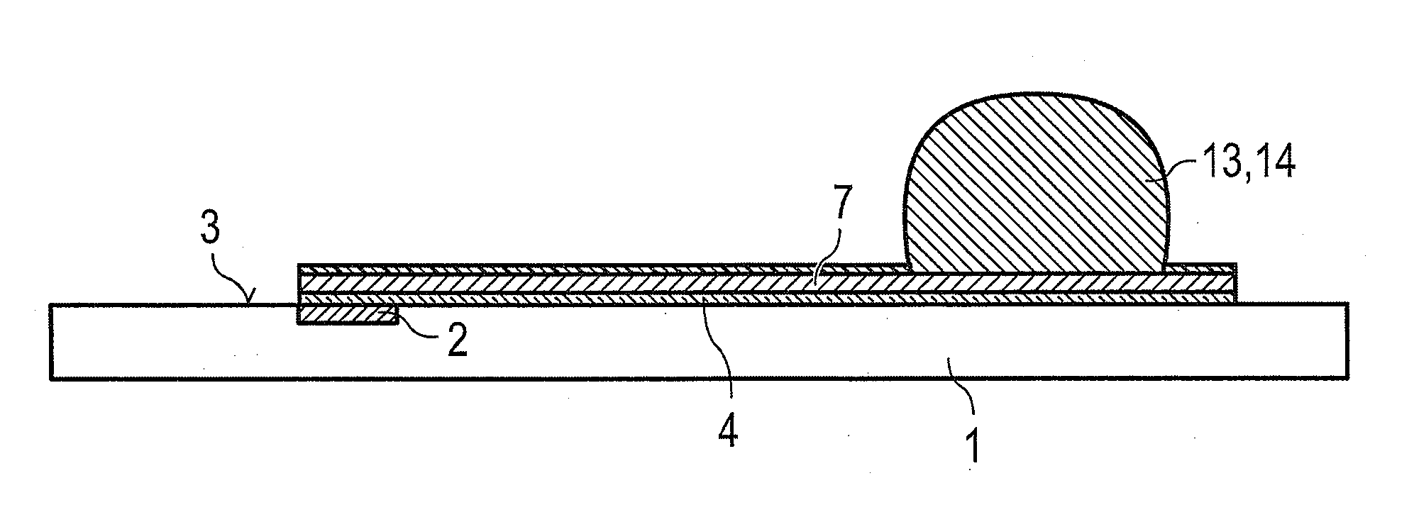 Method for Applying Solder to Redistribution Lines