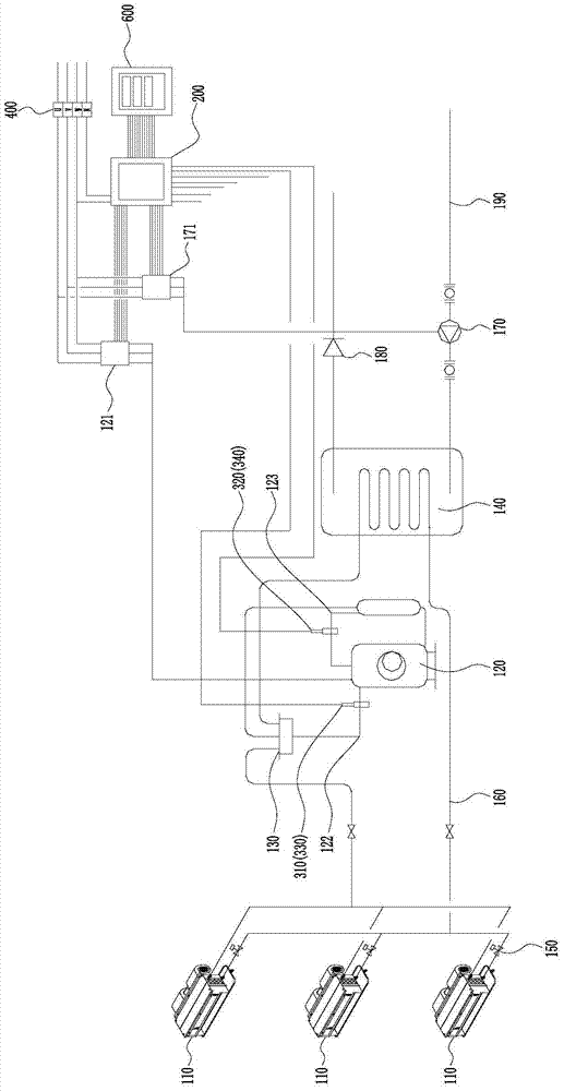 Water-cooled air conditioner and its energy-saving control method