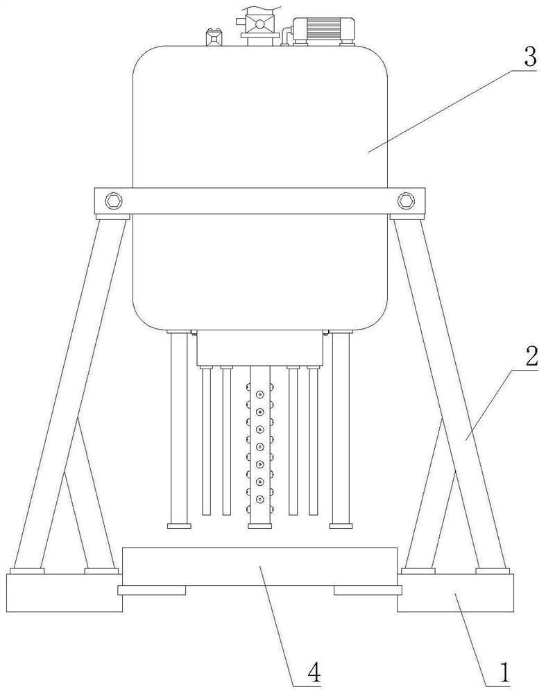 Uniform wetting device for non-woven fabric processing