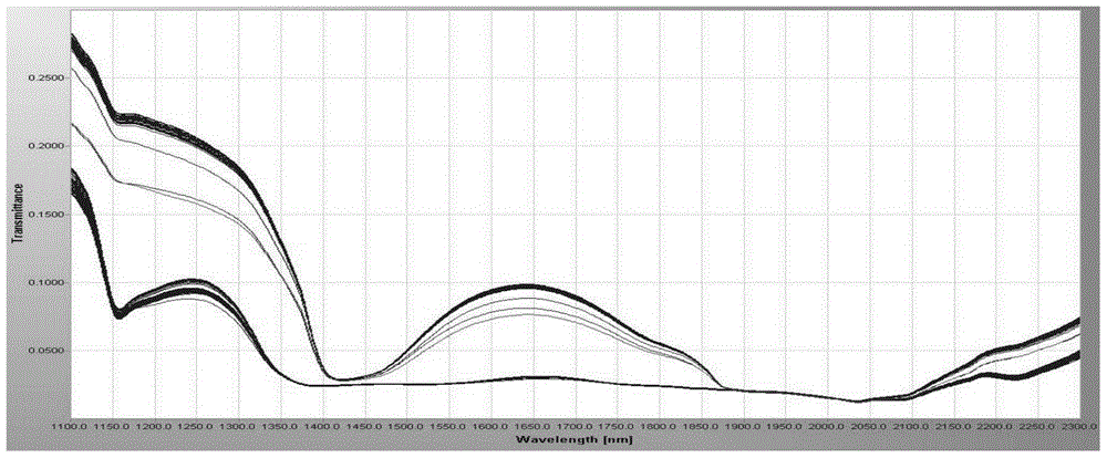 A near-infrared online detection method in the production process of traditional Chinese medicine containing naringin