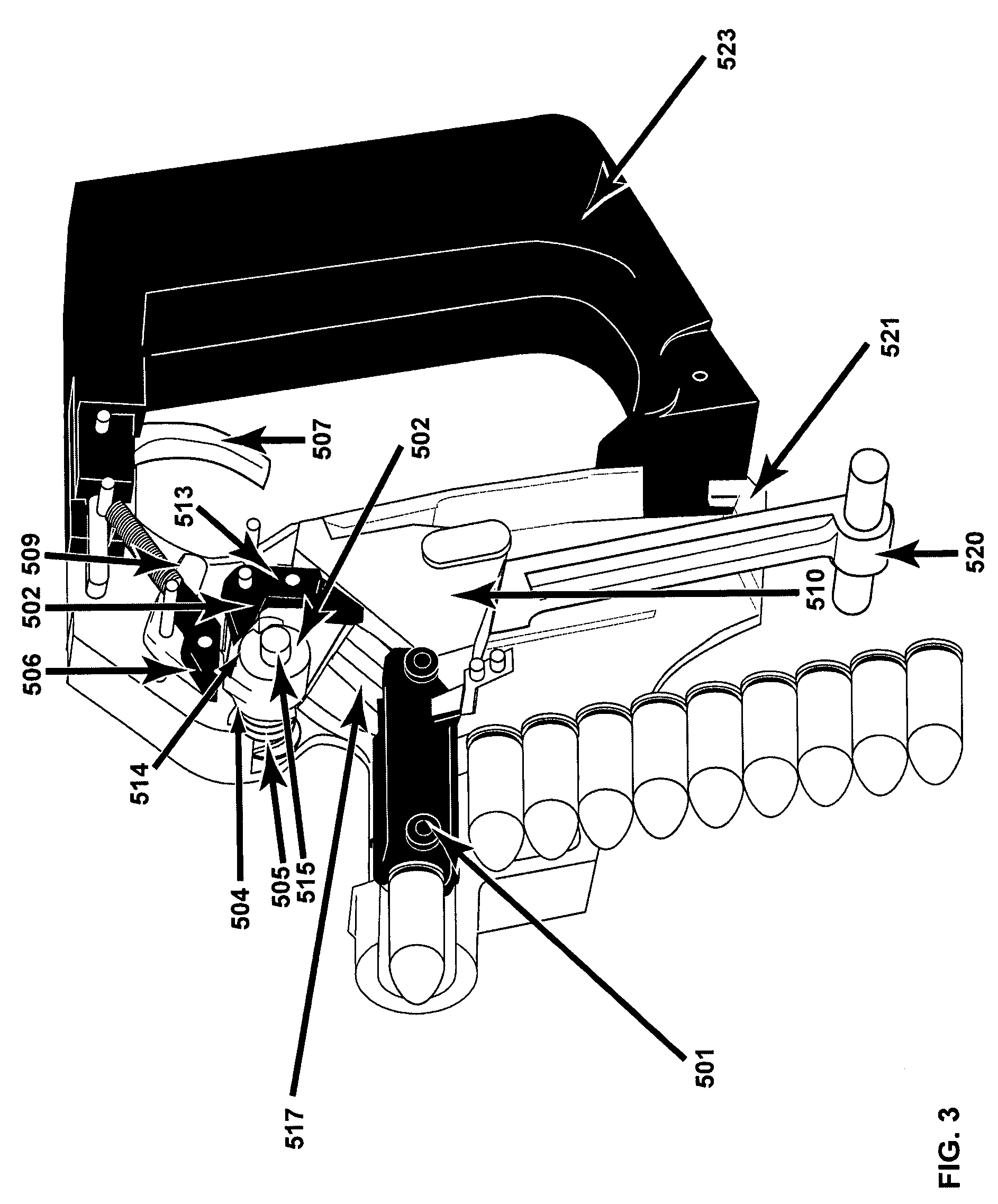 Firearm with enhanced recoil and control characteristics