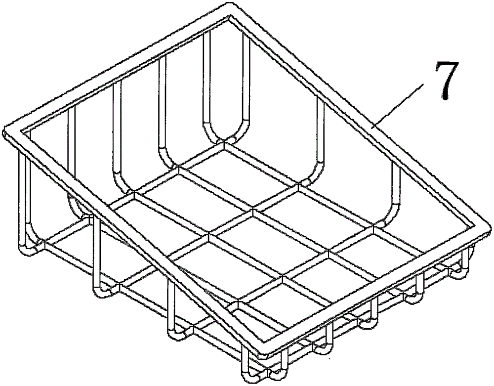 Cleaning and disinfecting device used in gynaecology and obstetrics department