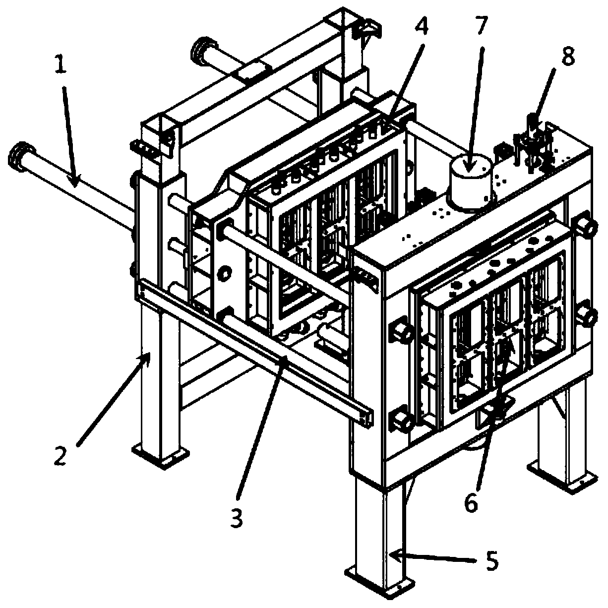 Foam helmet forming rotary transfer molding machine