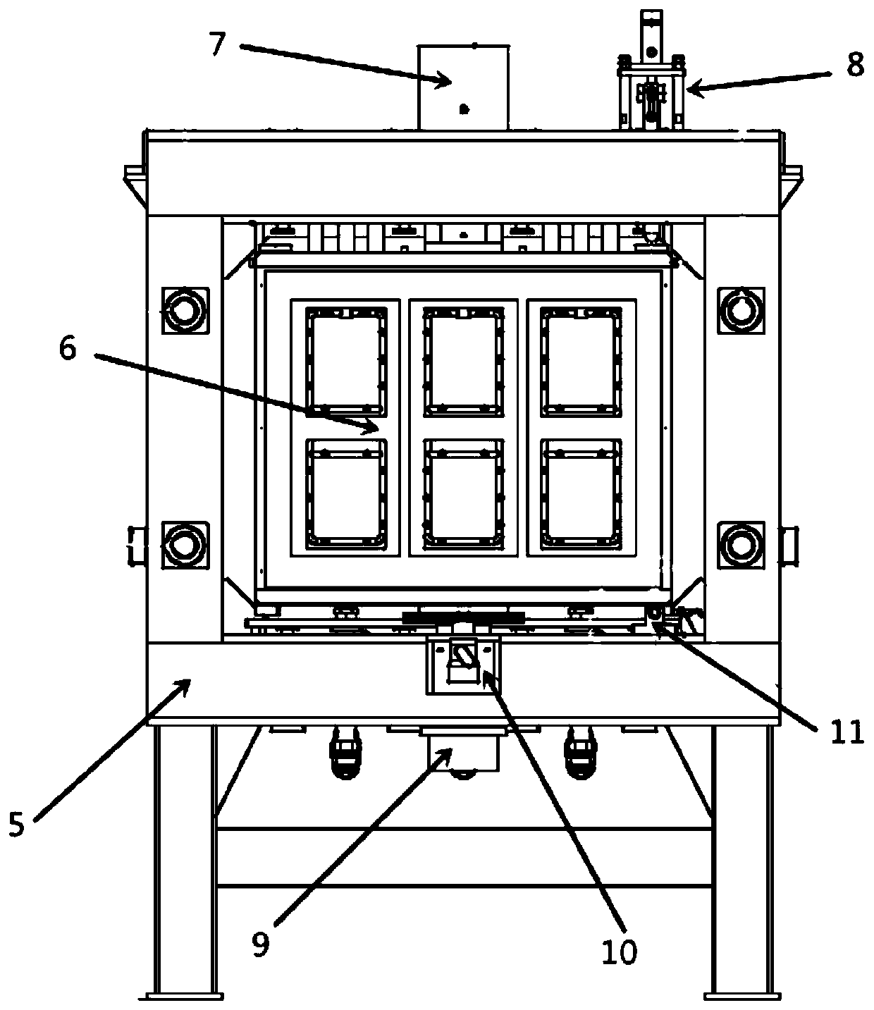 Foam helmet forming rotary transfer molding machine